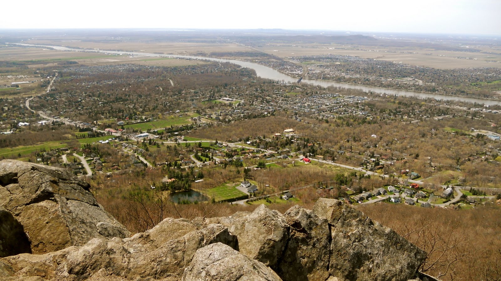 Province canadienne Parc Naturel du Mont SaintHilaire (centre de la