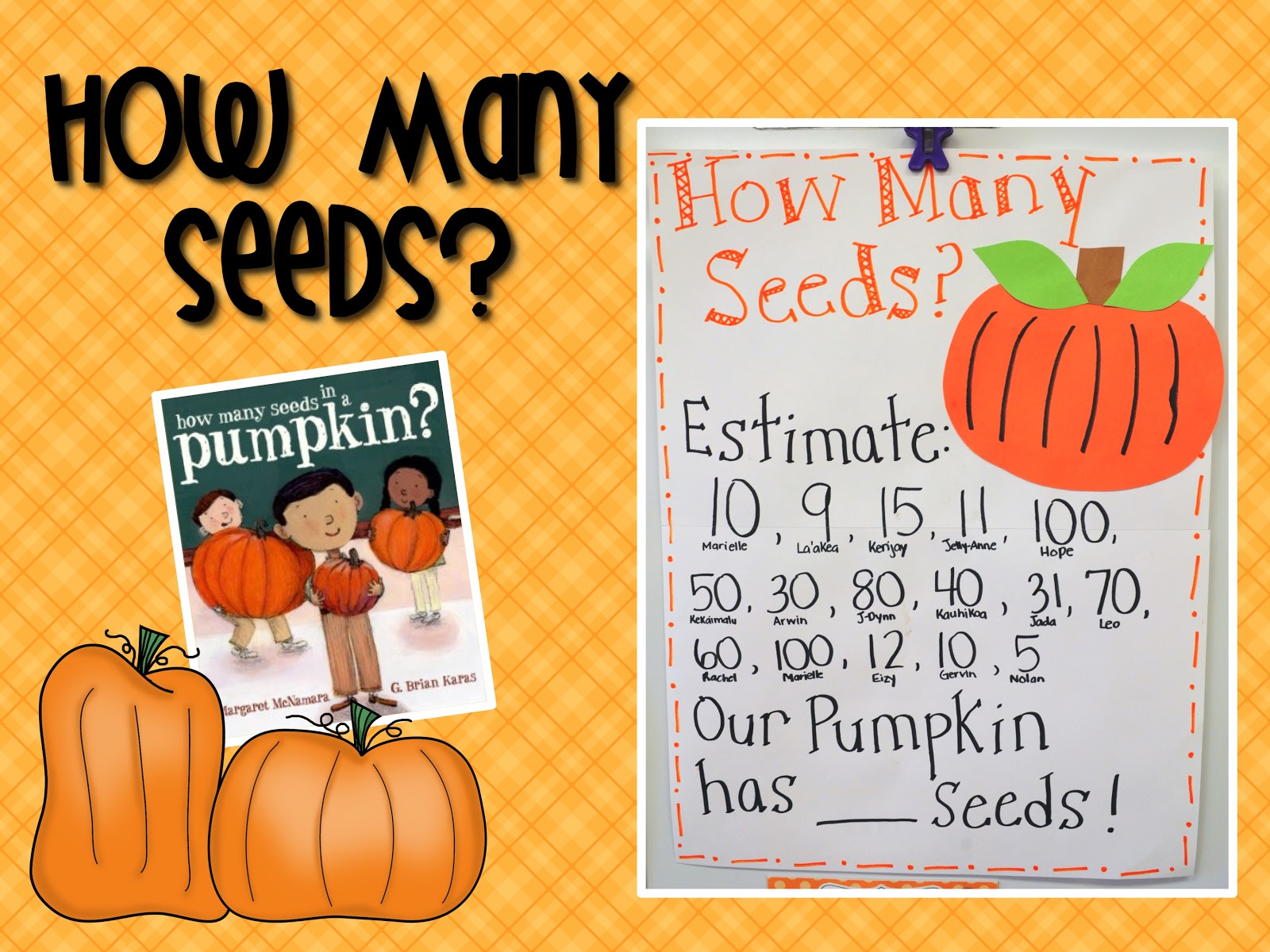 Mrs. Ricca�s Kindergarten Pumpkins Unit FREEBIE &amp; Halloween Centers