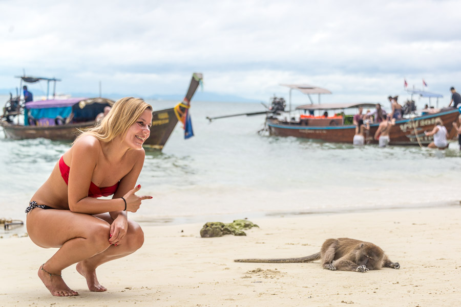 Around the island of Phi Phi