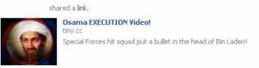 Virus Bin Laden En Facebook