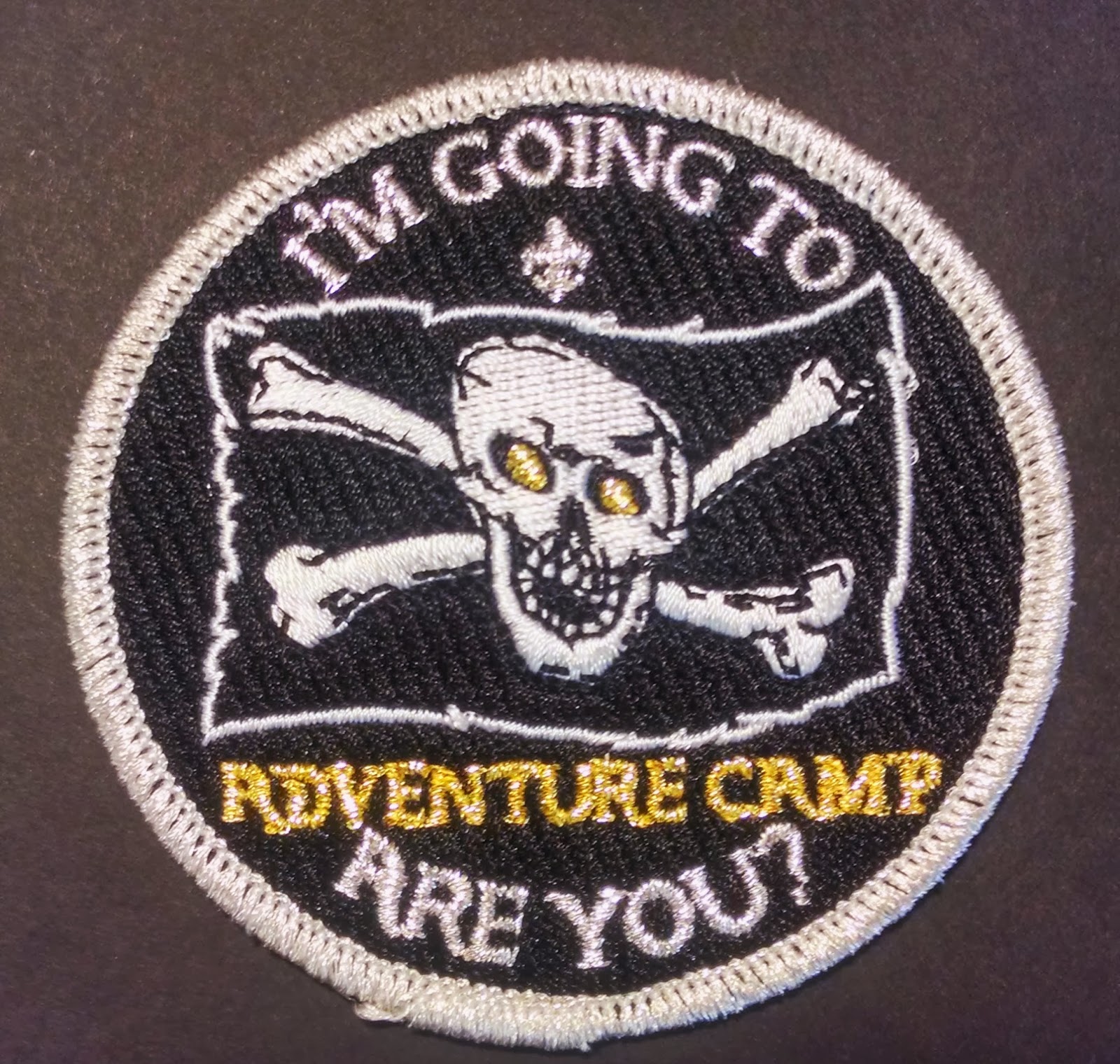 Adventure Camp Pirate Patch Still Available...Limited Quantity!