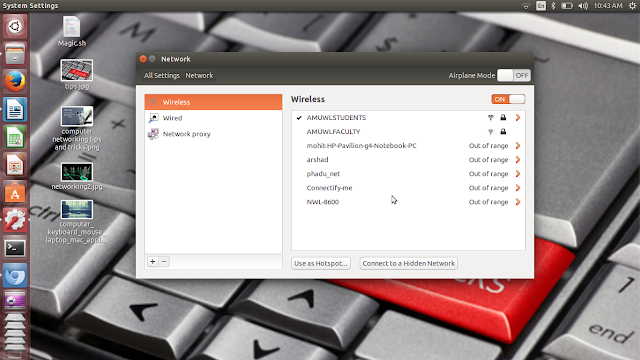 how to create wifi hotspot on ubuntu