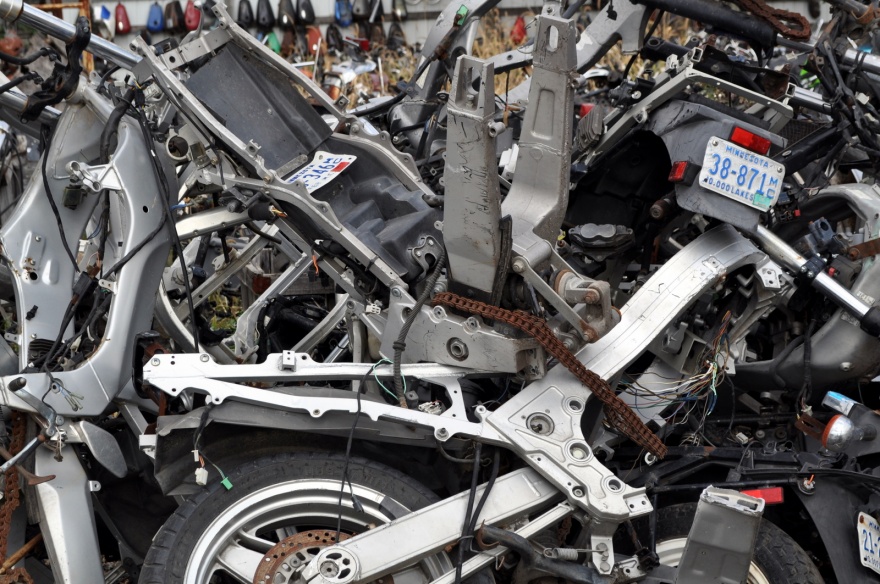 Motoblogn Motorcycle Graveyard, Jordan MN