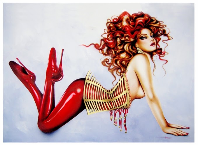 jennifer janesko pin up art