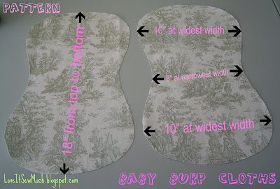 baby burp pattern | eBay - Electronics, Cars, Fashion