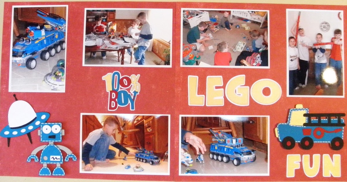 Cricut Crazy Scrapper Lego Fun