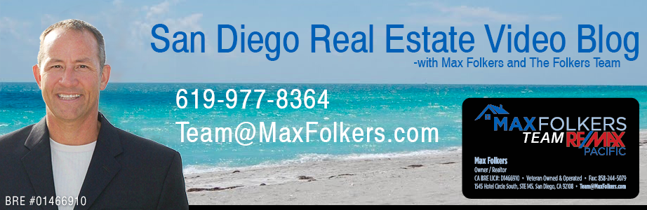 San Diego Real Estate Video Blog with Max Folkers