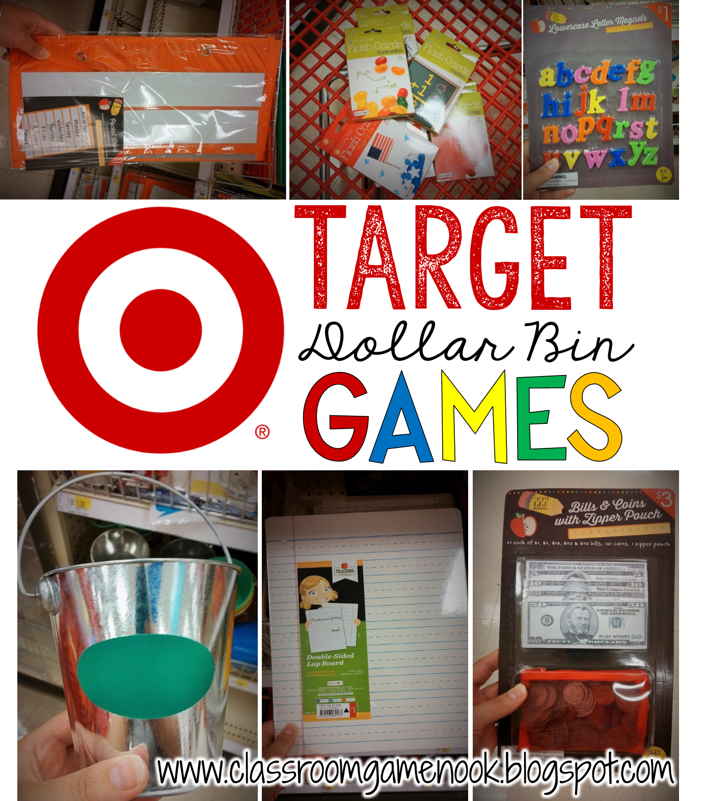 The Classroom Game Nook Target Dollar Bin Games