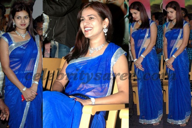 Tamil Actress Bright Fancy Saree