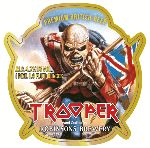 Robinson S Trooper La Cerveza De Iron Maiden So when you're waiting for the next attack. la cerveteca de jab blogger