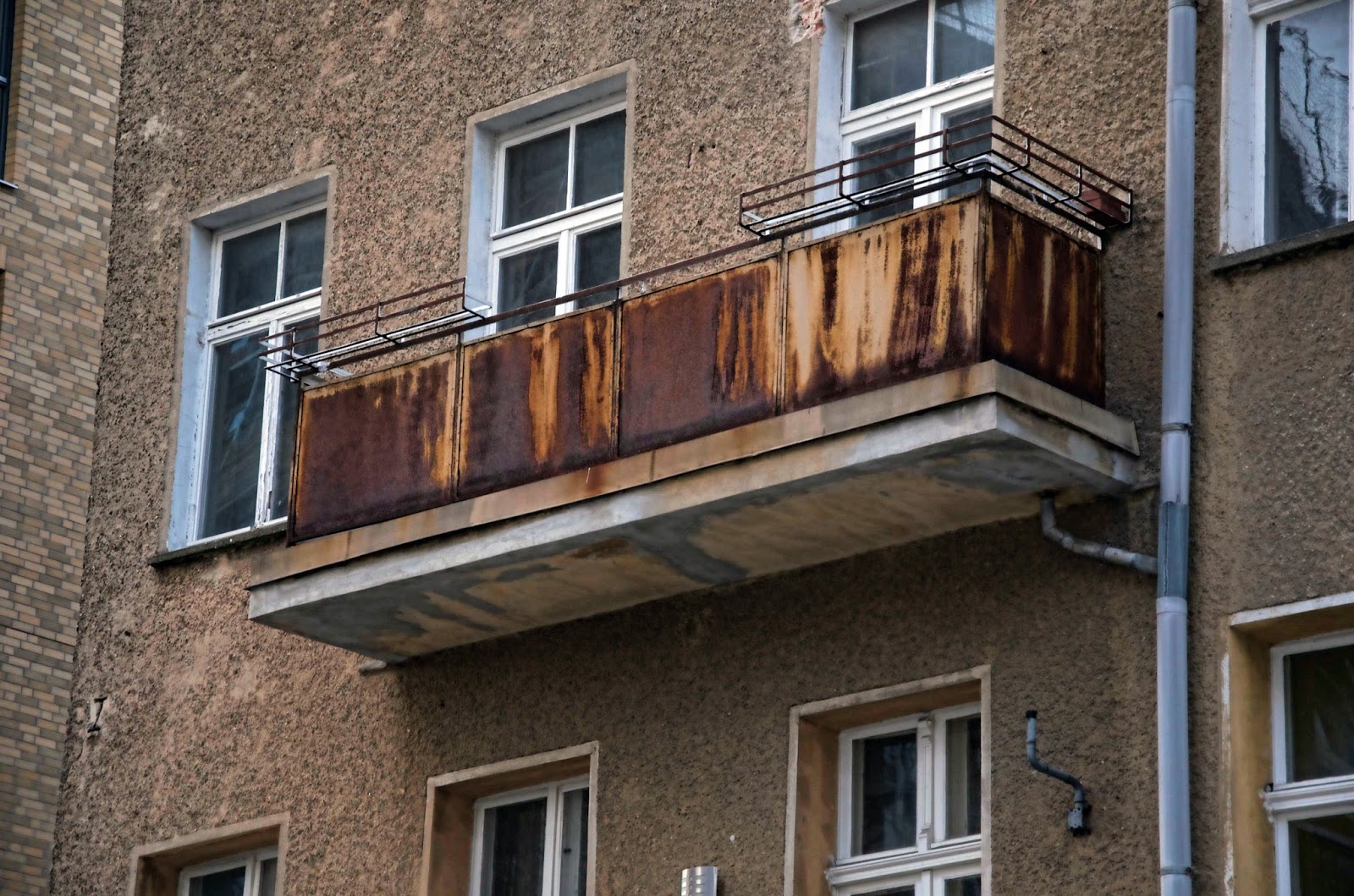 Berliner Baustellen 0334 Baustelle Sanierung Wohnhaus Wolliner
