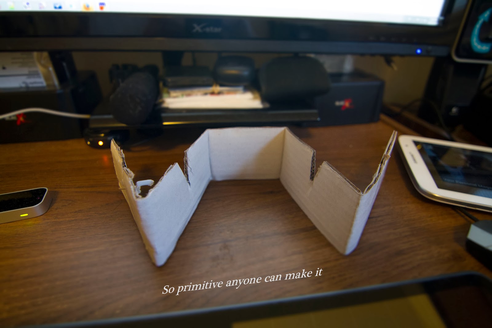 primitive but effective make your own 7 to 8 tablet stand