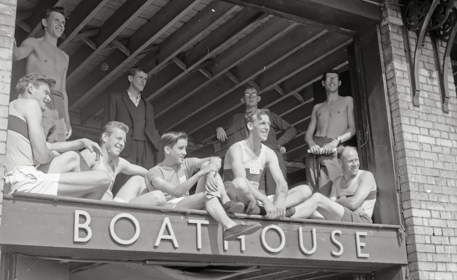 'Hear The Boat Sing' Famous Photographer's Rowing Pics from the 1950s