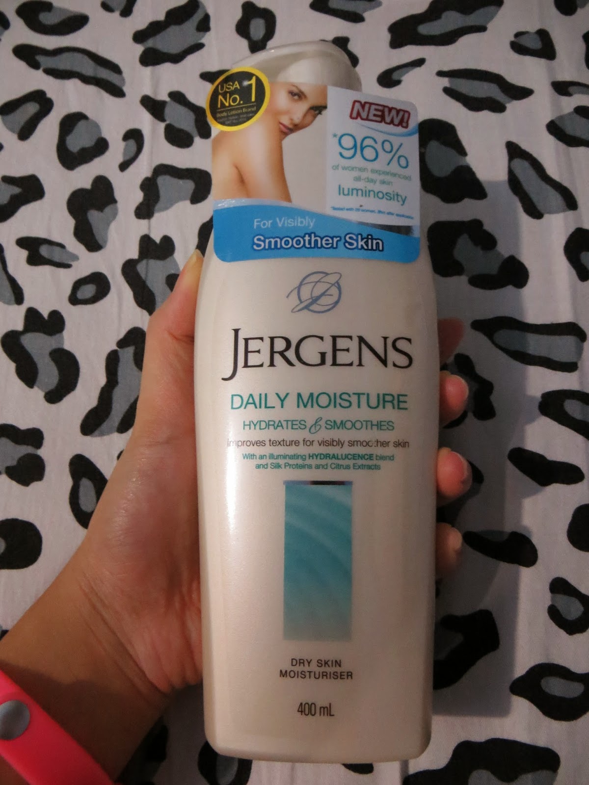 Mia's Review New Jergens Body Lotion [Sponsored] MollyMia
