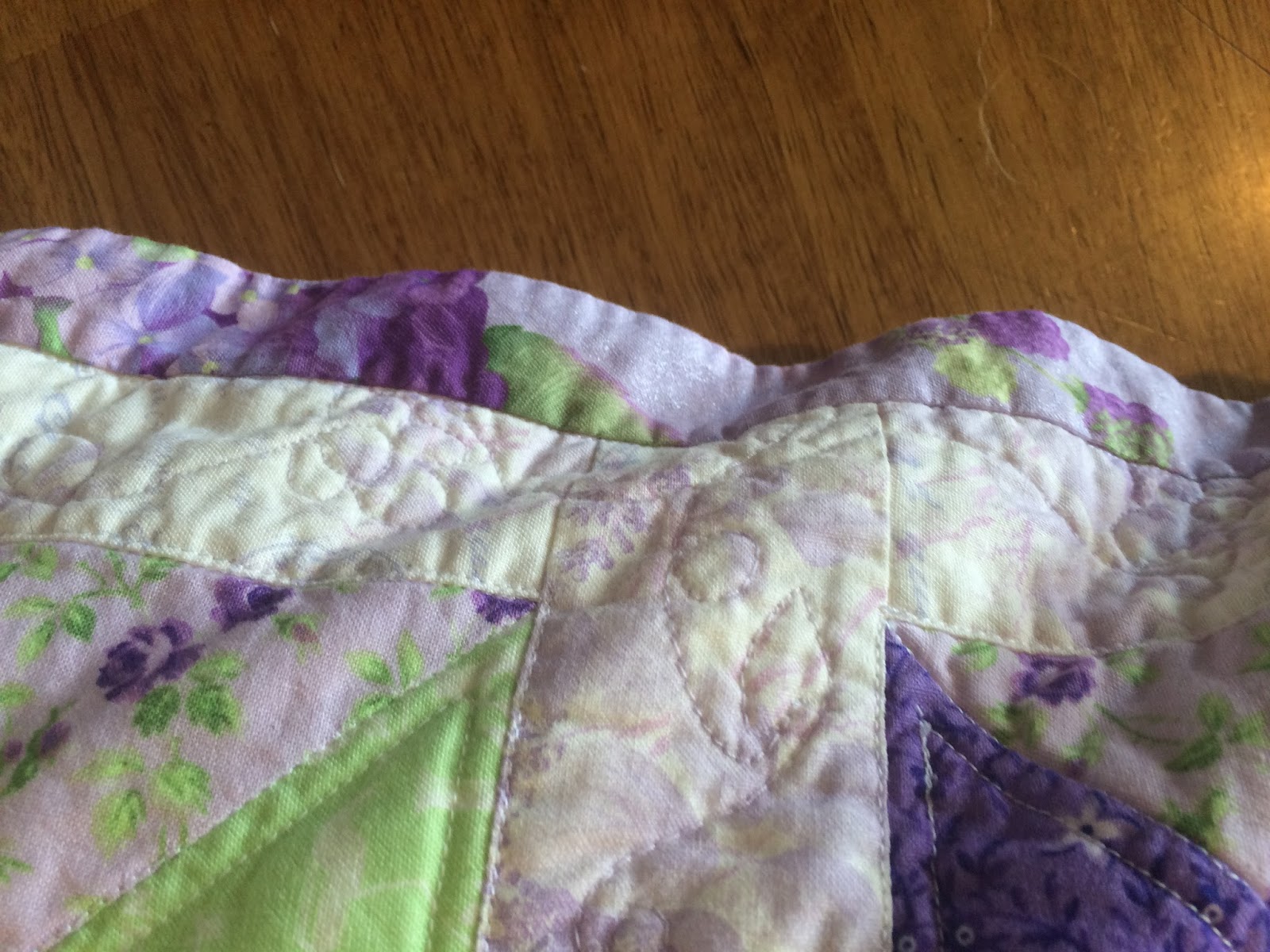 Fluffy Puppy Quilt Works My Purple Quilt