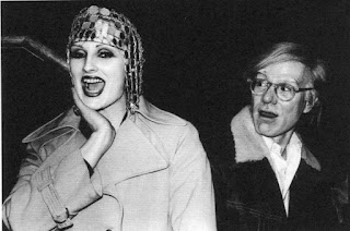 Candy Darling and Andy Warhol