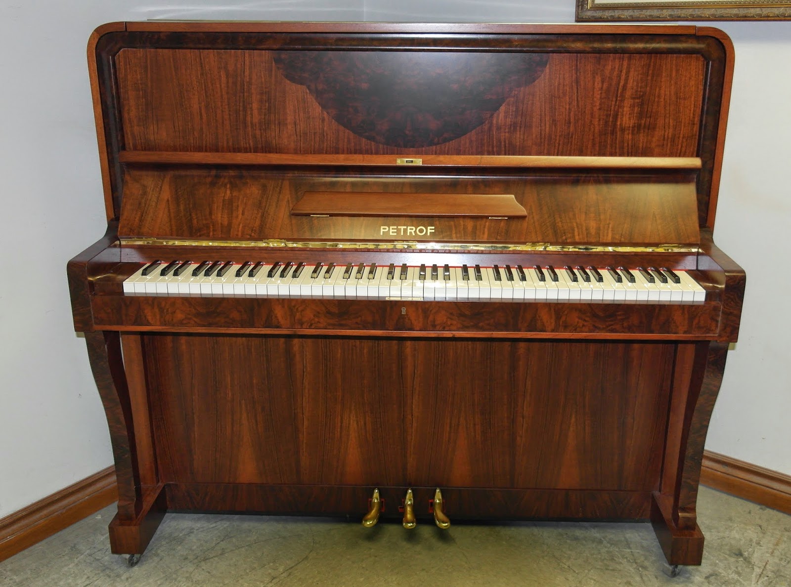 Used piano sale in Toronto area Petrof upright piano 52