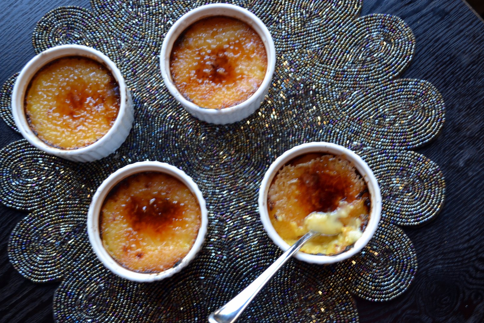 Hardly Housewives Eggnog Creme Brulee