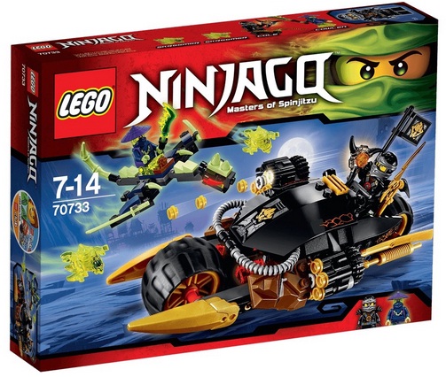 lego ninja xep hinh xe pha huy