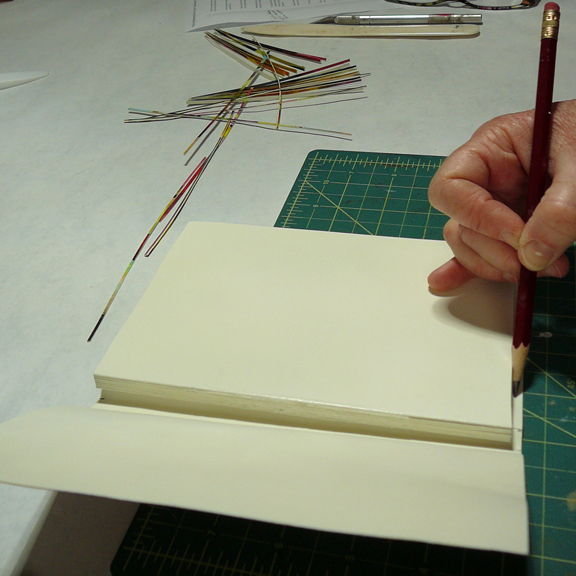 Making Handmade Books Instructions Drum Leaf Binding