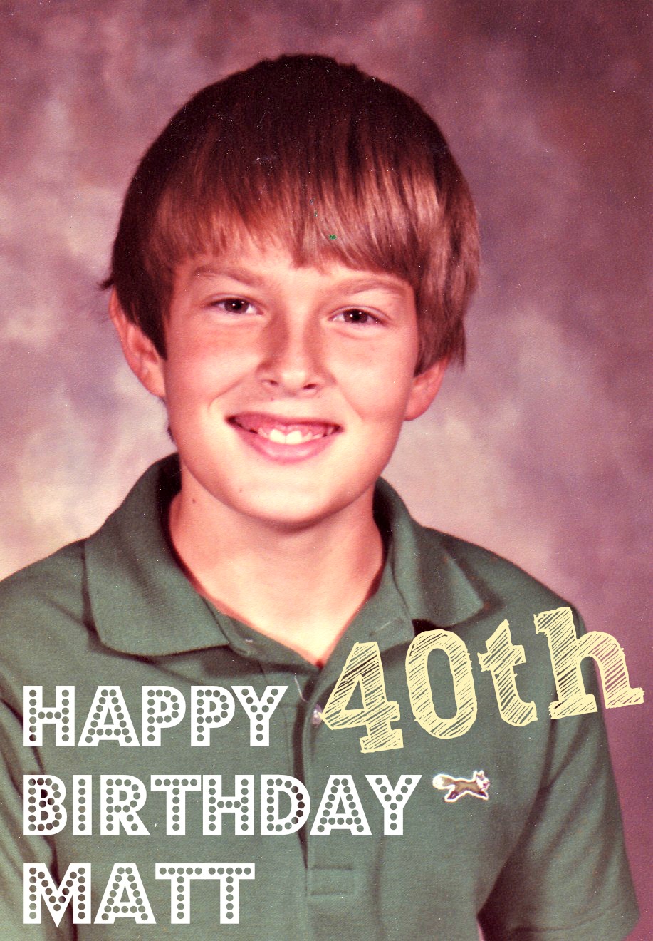 The Texas Darlings Happy 40th Birthday Matt Darling