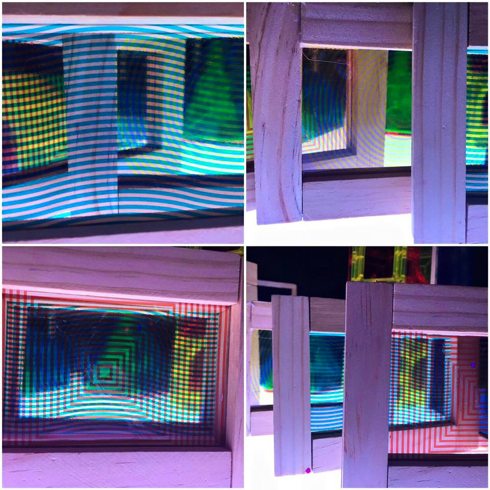 DIY Patterned and Optical Illusion Window Blocks Homeschool and Light