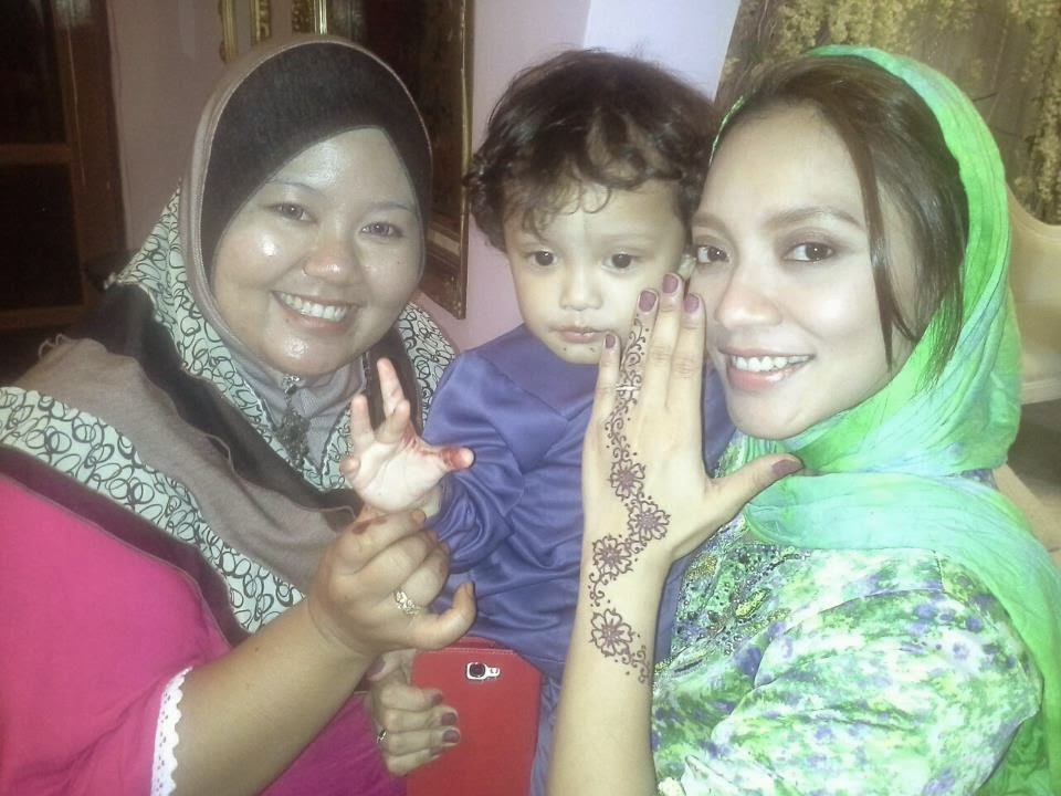 Me, Diana Rafar & Son