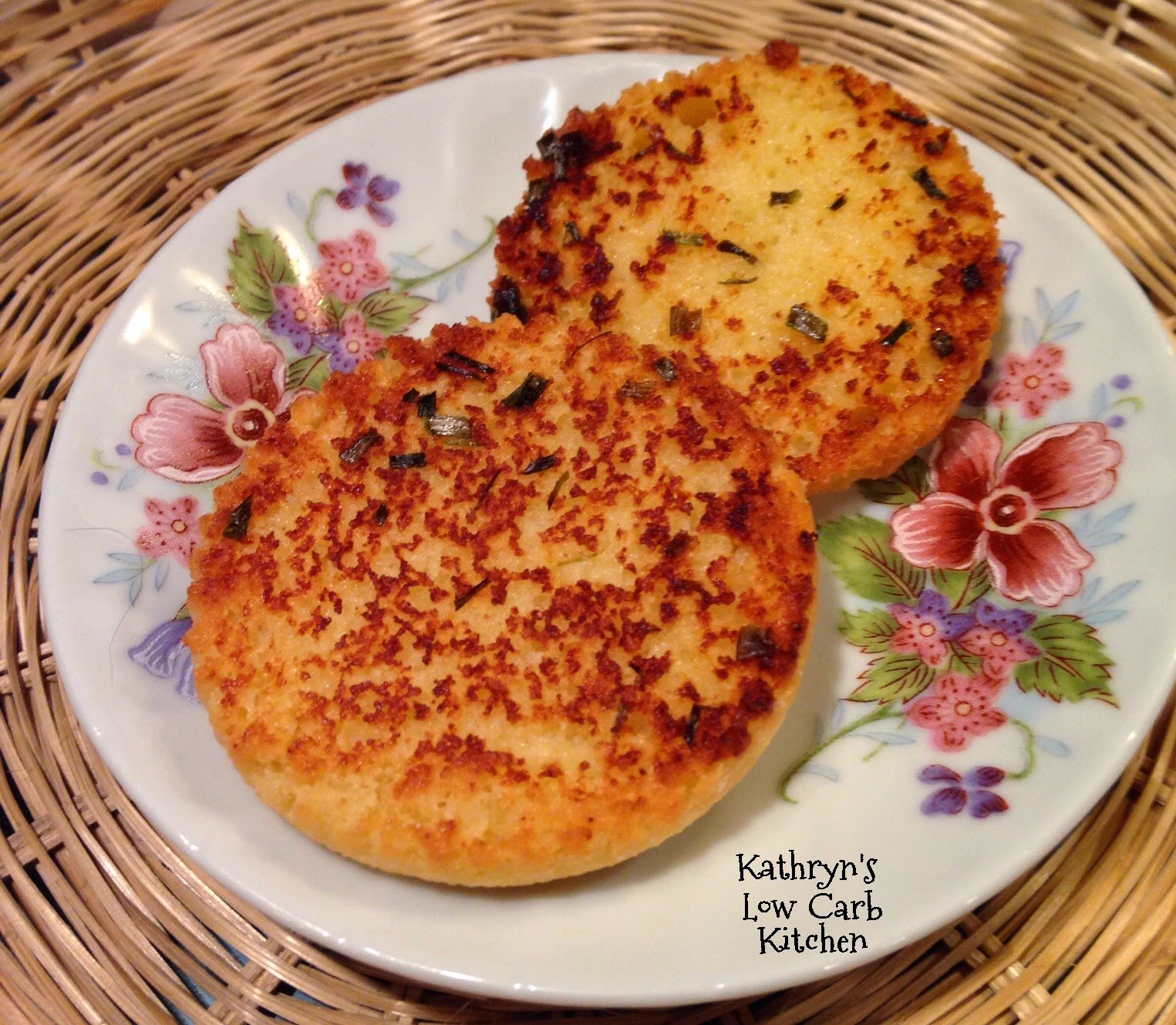 Kathryn's Low Carb Kitchen Low Carb Mock Cornbread Muffins