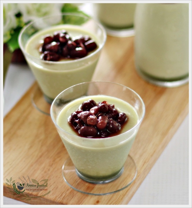 Matcha Milk Pudding 抹茶布丁 Anncoo Journal Come for Quick and Easy Recipes