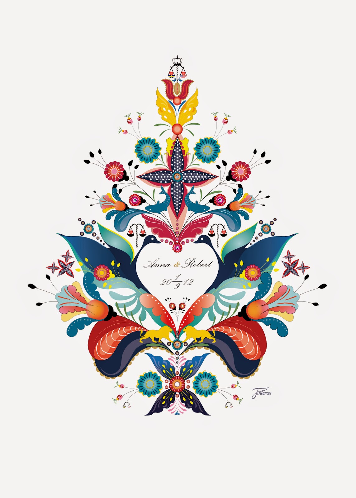 Scandinavian Folk Art Designs Scandinavian Folk Art Designs