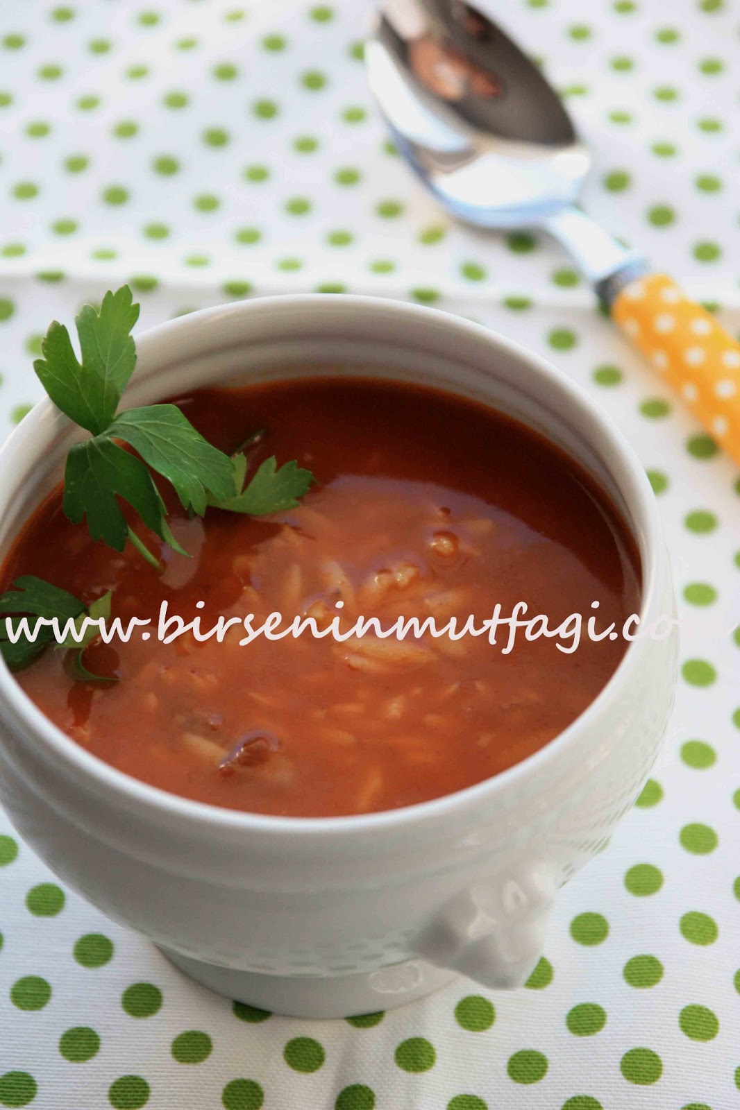  BİRSENCE RESİMLİ YEMEK TARİFLERİ ET SUYUNA ŞEHRİYE ÇORBASI