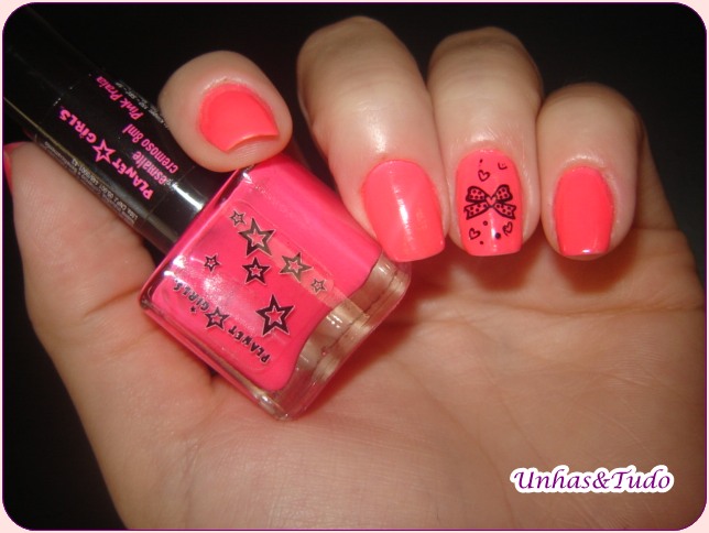 Uma vibe meio paty kkkk #unhas #planetgirls #esmaltação #nails #unhasn