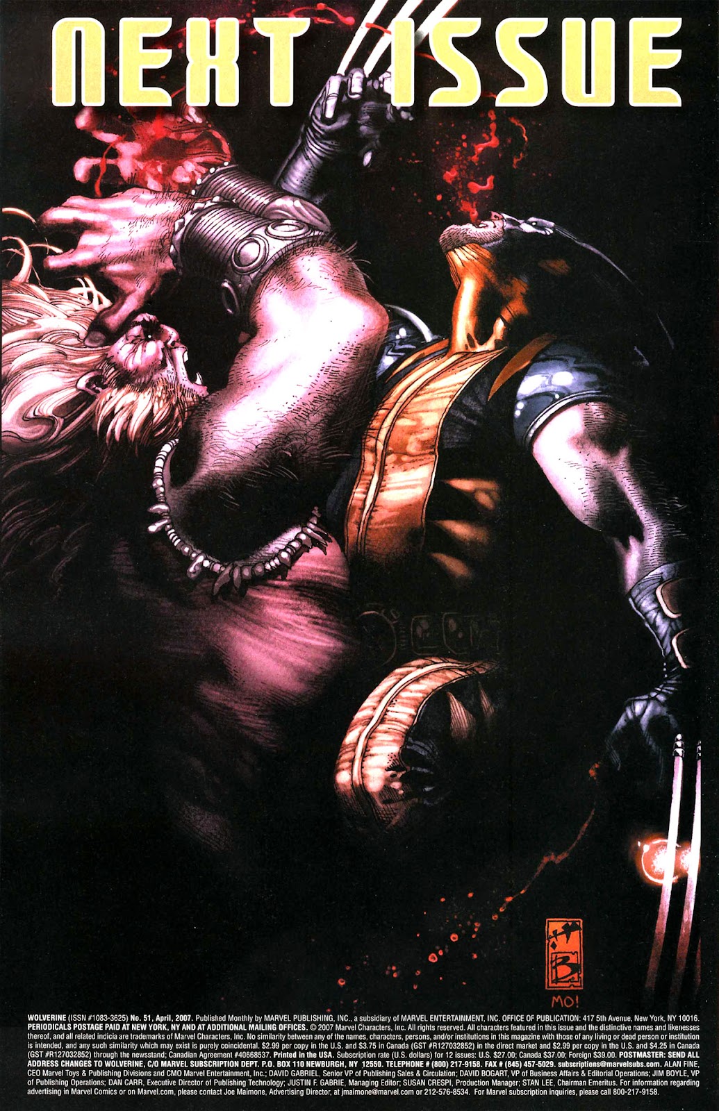 Read online Wolverine (2003) comic - Issue #51 - 20