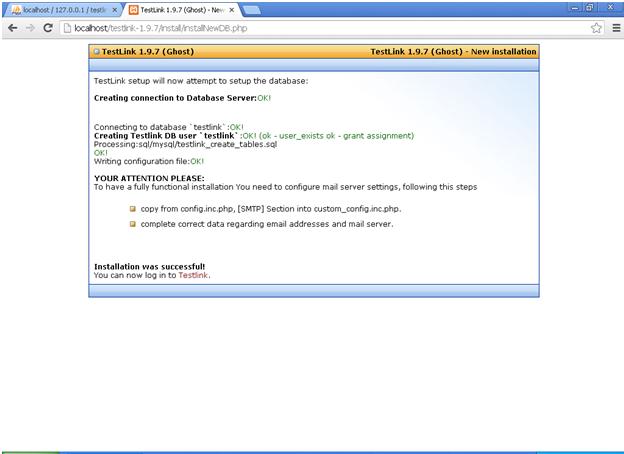 Testlink Testlink