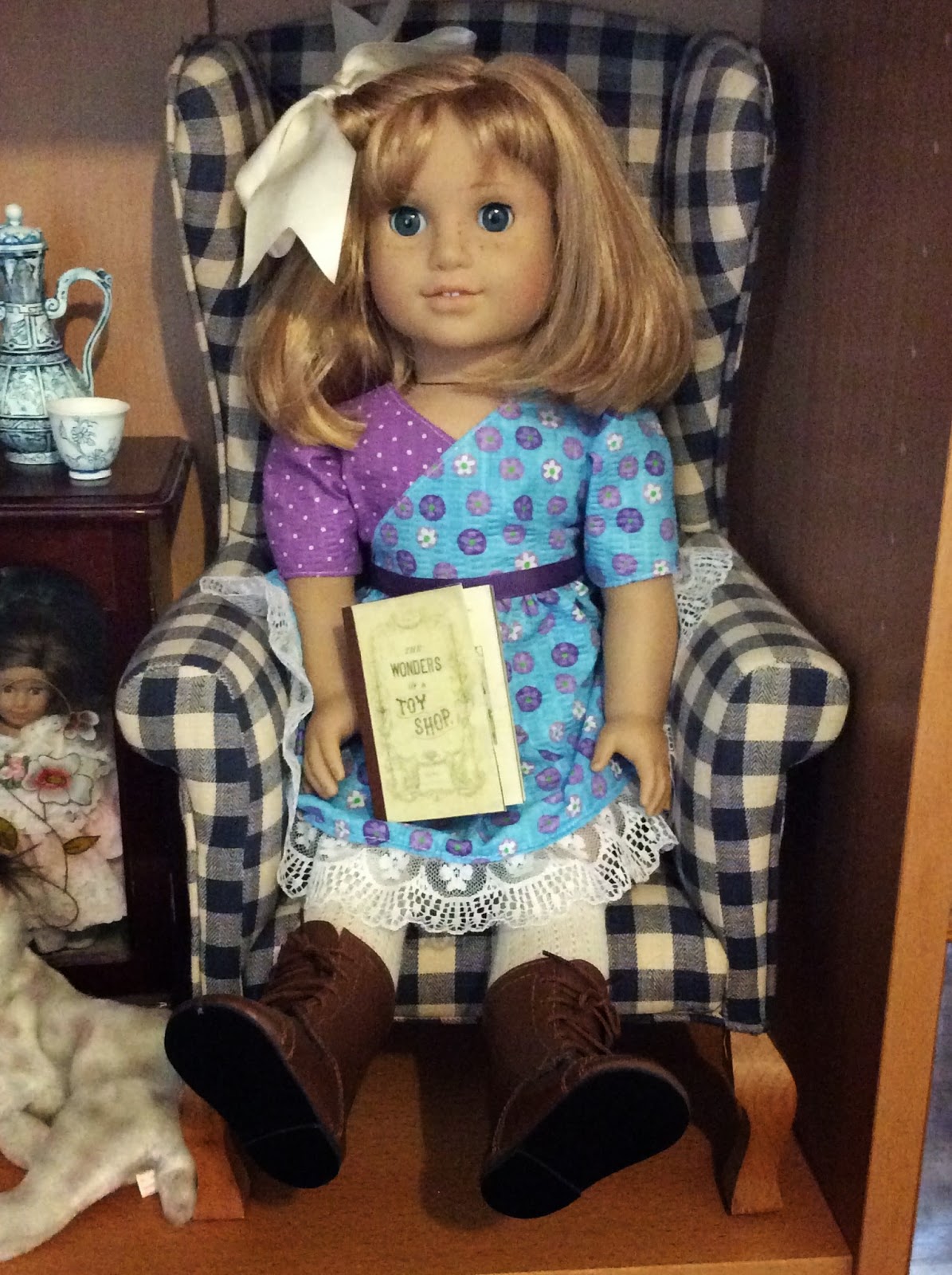 Free 18" doll historical book template and instructions Free 18" doll historical book template and instructions