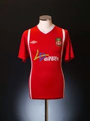 2010-11 Wrexham Home Shirt