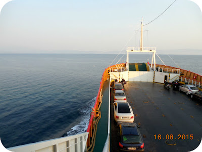 Ferry boat la Prinos