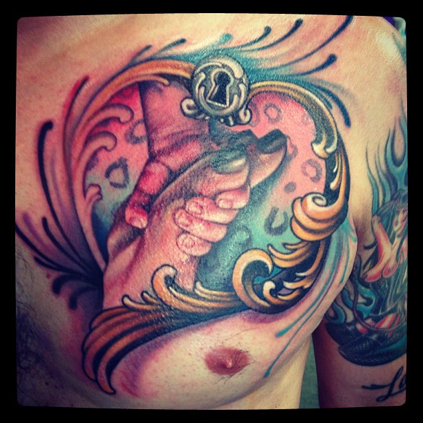 We Love Aj Mclean Aj Mclean New Tattoo Celebrating Ava