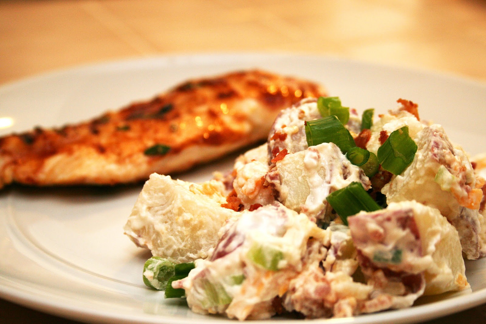 Lazy Gluten Free Loaded Baked Potato Salad
