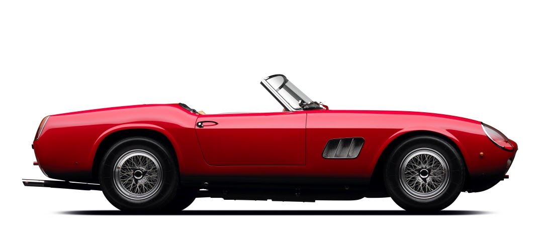 his 25 millionplus 1962 Ferrari 250 GTO and below his 1960 Ferrari 250 GT