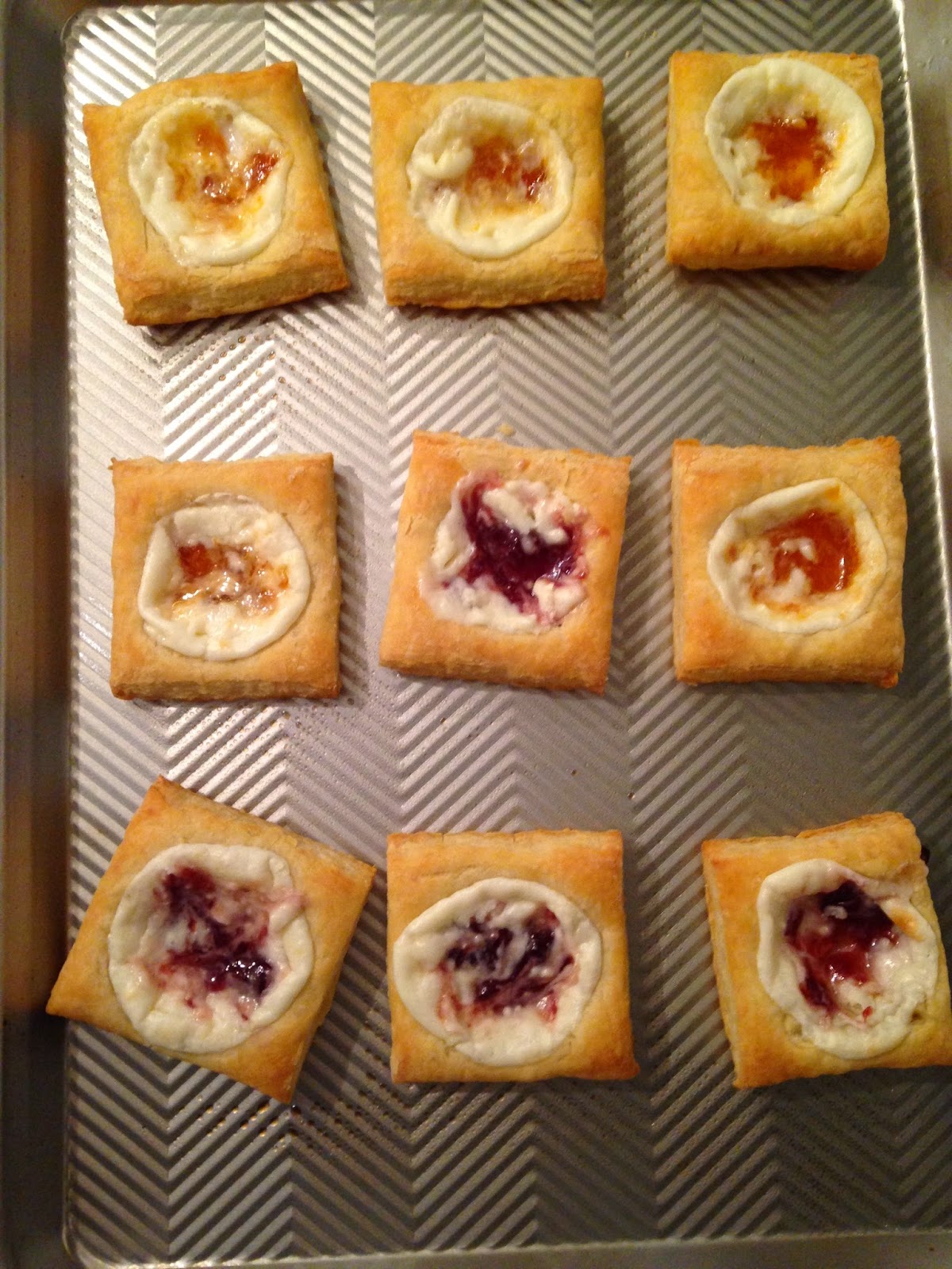 Clean College Cooking Apricot Cream Cheese Danishes