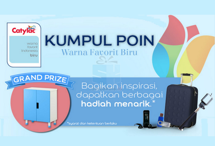 Kontes Poin Warna Favorit Biru Catylax Berhadiah Furniture Keren Kontes Poin Warna Favorit Biru Catylax Berhadiah Furniture Keren