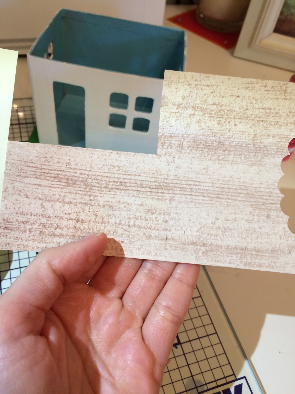 Cut Now, Measure Later Personalized Paper Mache Doll Houses