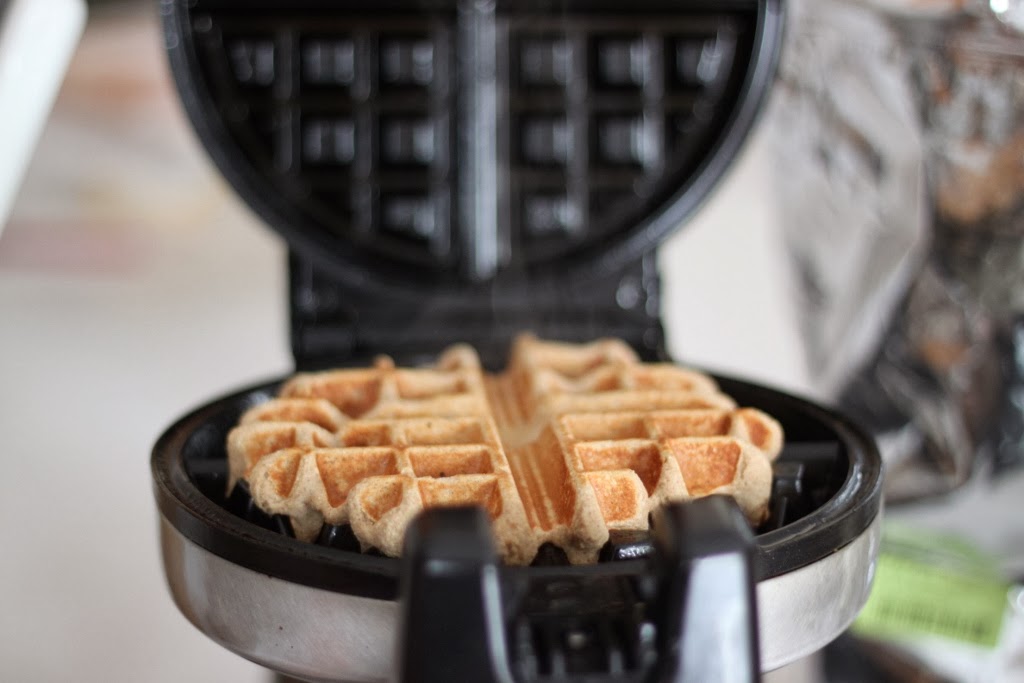 The Really Crunchy Mom Banana Egg Waffles