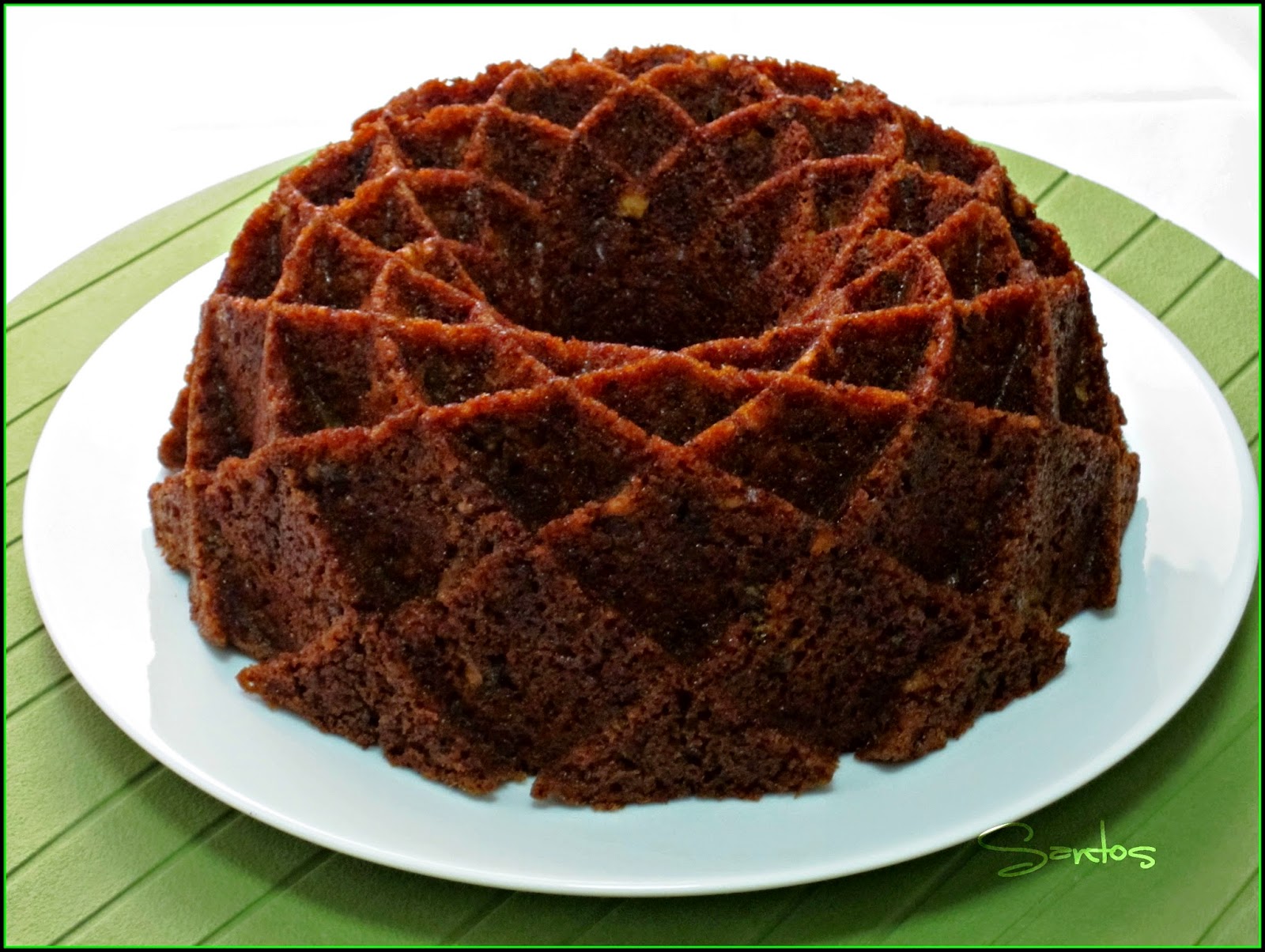 Las Tentaciones De Los Santos BUNDT CAKE DE SOPA DE TOMATE (TOMATO