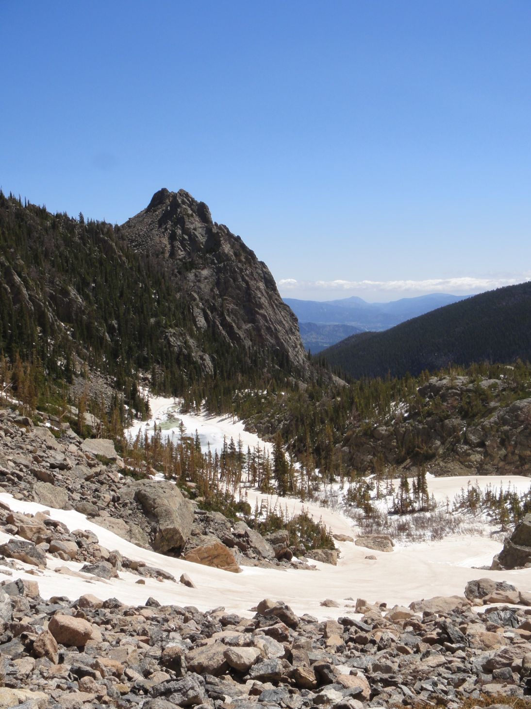 Hiking Rocky Mountain National Park Ptarmigan Point and area north