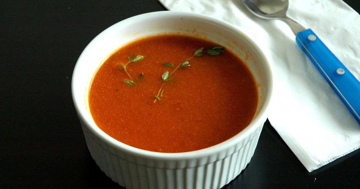 Going Beyond Cookies... Creamy Tomato Soup