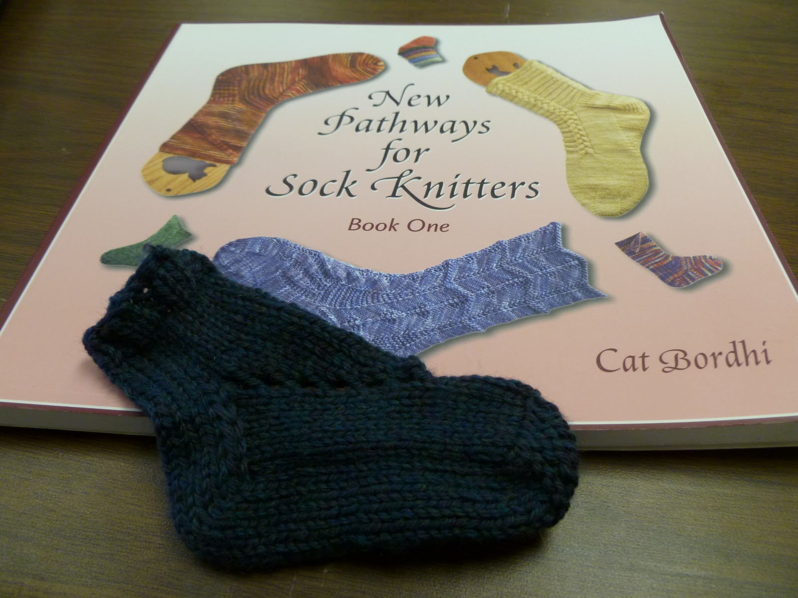 sdmags Knitting a Sock with Cat Bordhi