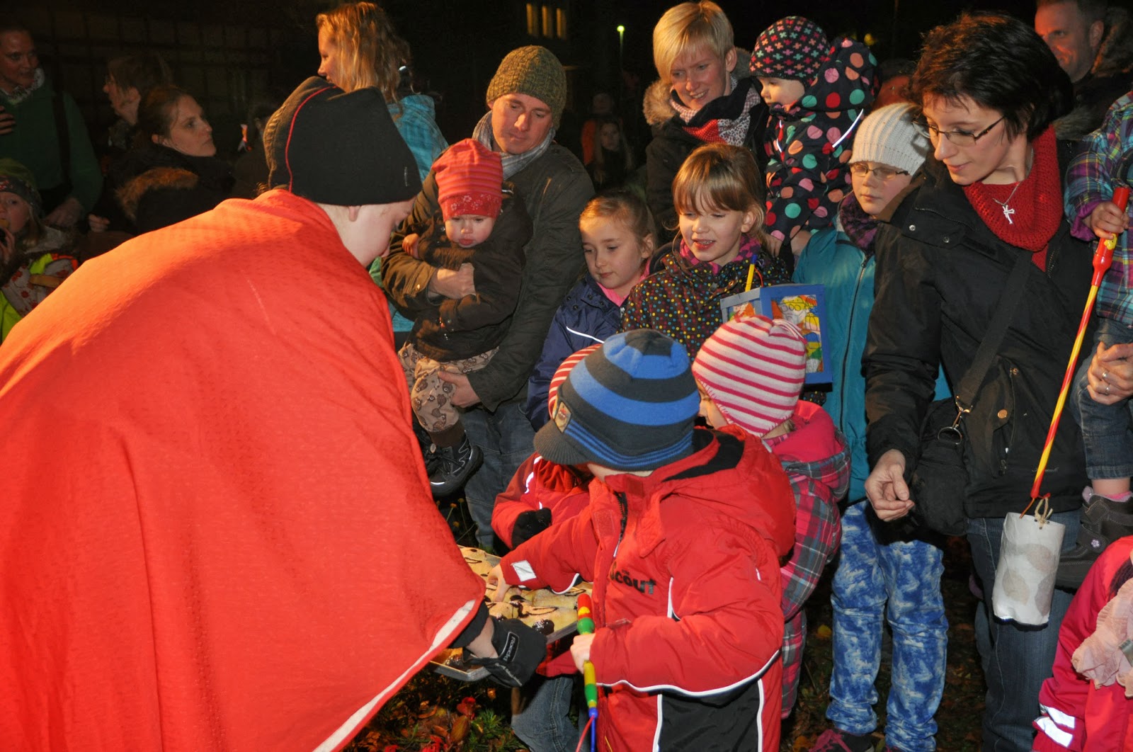 St Martin Ritt Durch Schnee Und Wind Mit Toller Ostheimer