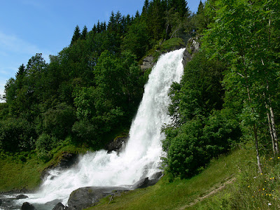 Steinsdalsfossen waterfall